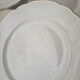 Set of 6 flat plates Villeroy and Boch ivory vintage gilding