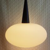 Suspension teck et opaline Louis Kalff, Philips