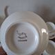 Vintage tableware service in Gien earthenware, "Champs" model with roses – An