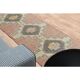 1970s Turkish Oushak Handmade Wool Cotton Orange Runner Rug 84x306