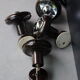 Set of 4 wall lamps Raak year 70