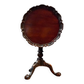 Antique mahogany tilt-top side table Georgian style