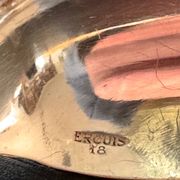 Vintage Ercuis cutlery set of 37 pieces, Chinon model.