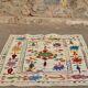 Multicoloured white kilim suzani rug – 180 x 120 cm