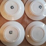 Set of 4 flat plates