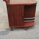 Bar on art deco wheels