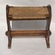 Antique monastry wabi sabi stool or hocker