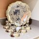 Italian Silver-Plated Animal Head Liqueur Cups with Matching Serving Tray Set 6