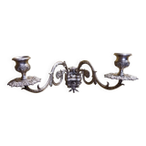 Vintage Brass Wall Sconce Early 20th Century