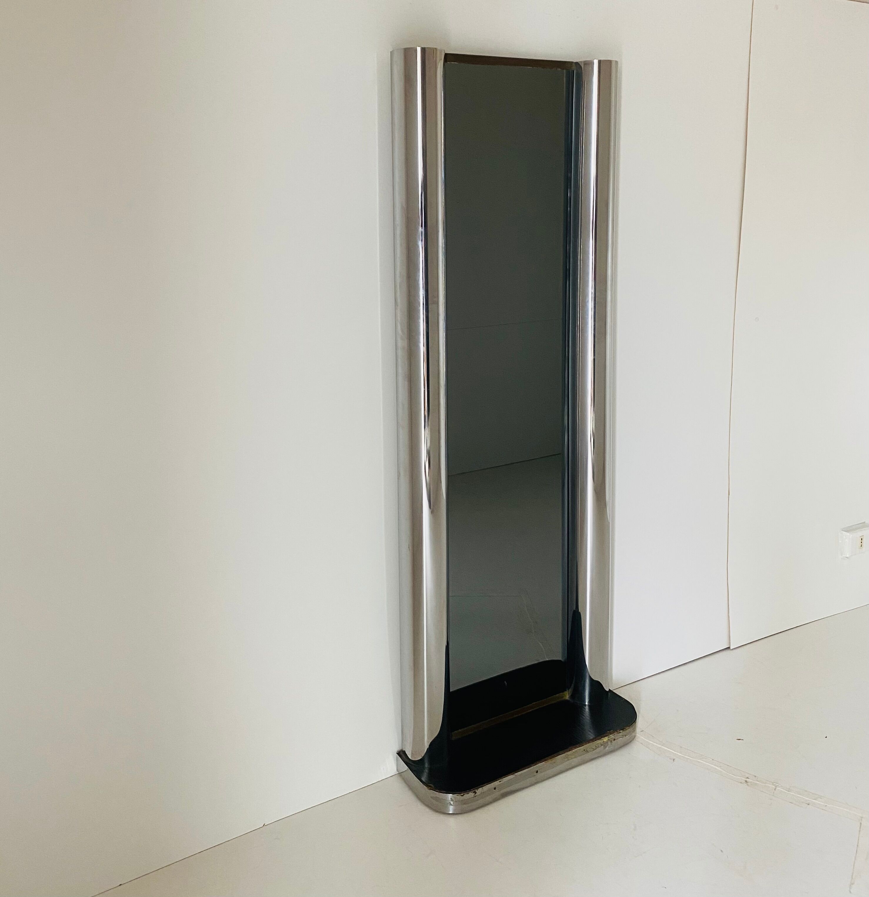 1970s vintage floor mirror