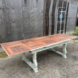 Table with carved legs