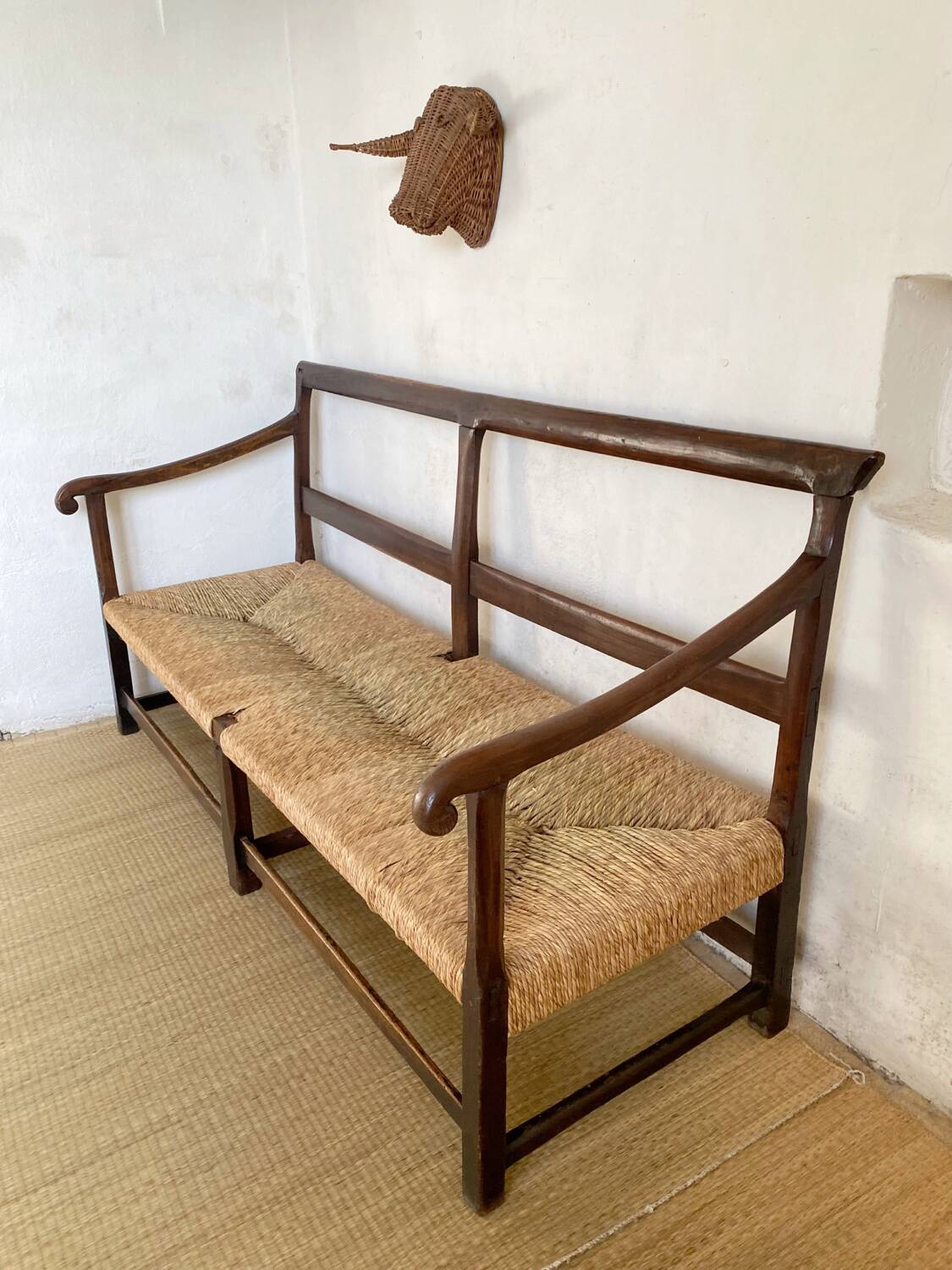 Large Provençal bench “Radassier”