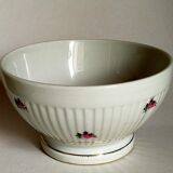 Five matching antique porcelain and earthenware bowls