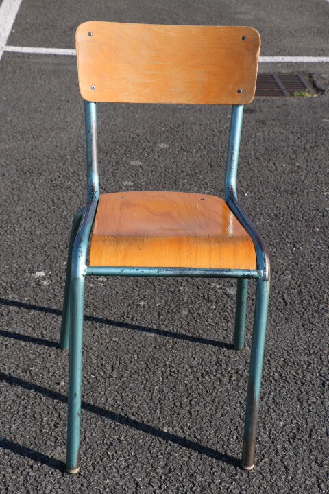Set of school chairs by Mullca