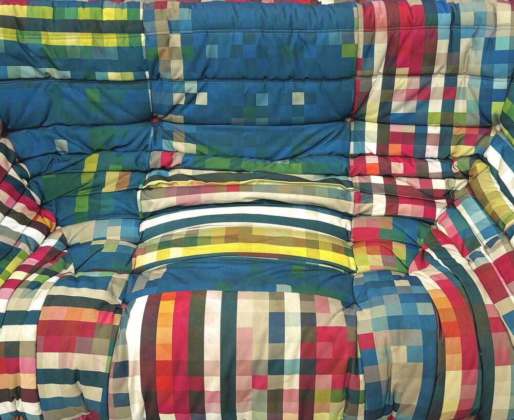 Limited edition Togo Shanghai 3-seater sofa with armrests by Cristian Zuzunga for Ligne Roset, 2012