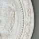 Relief wall panel medallion, allegorical scene, 20th century