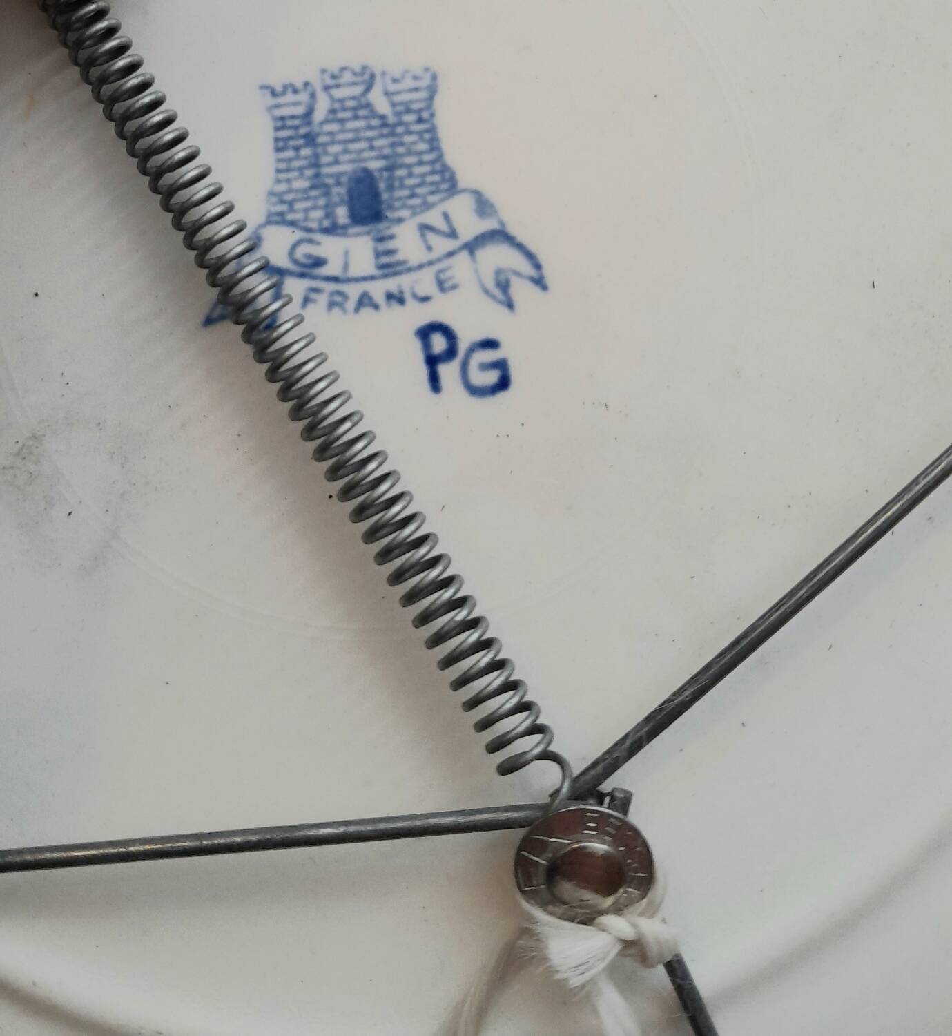 Decorative plate gien