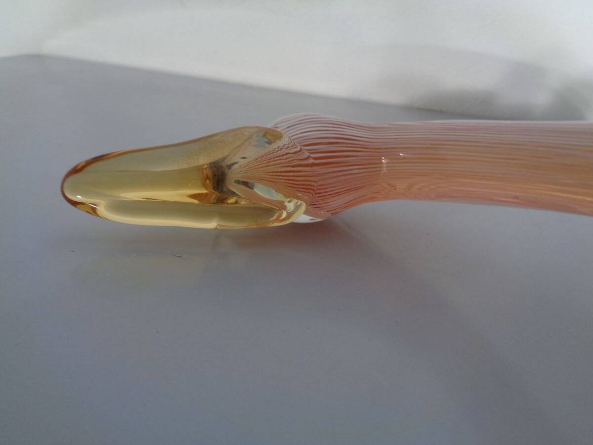 Large Italian Heavy Murano Glass Duck, 1960s