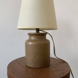 Vintage stoneware lamp