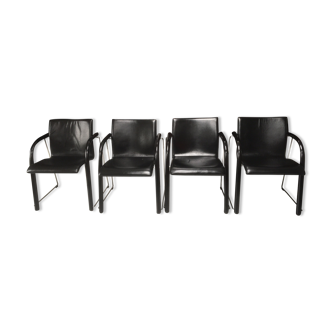 Set of 4 chairs Thonet model S320