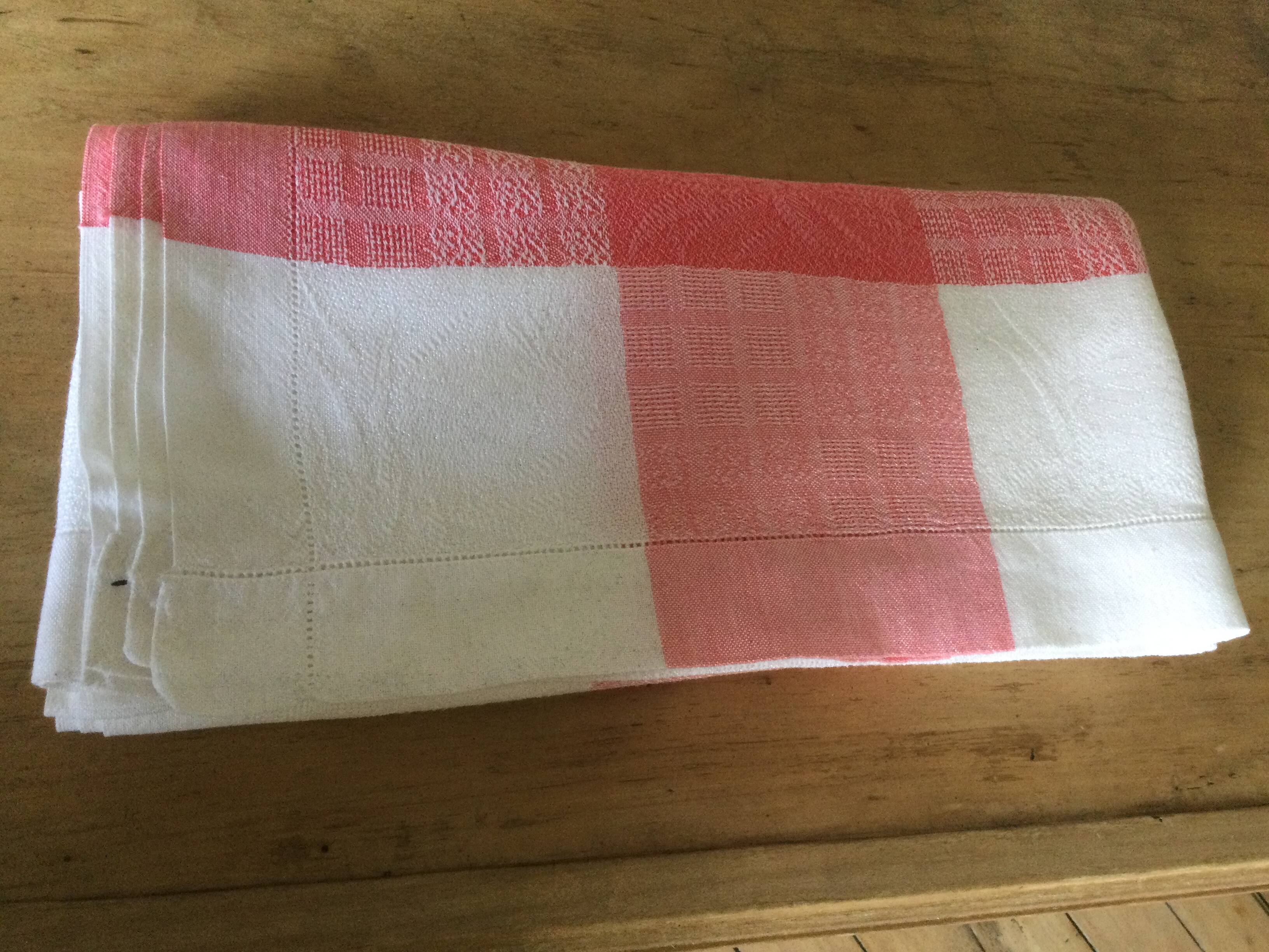 Old damask napkin