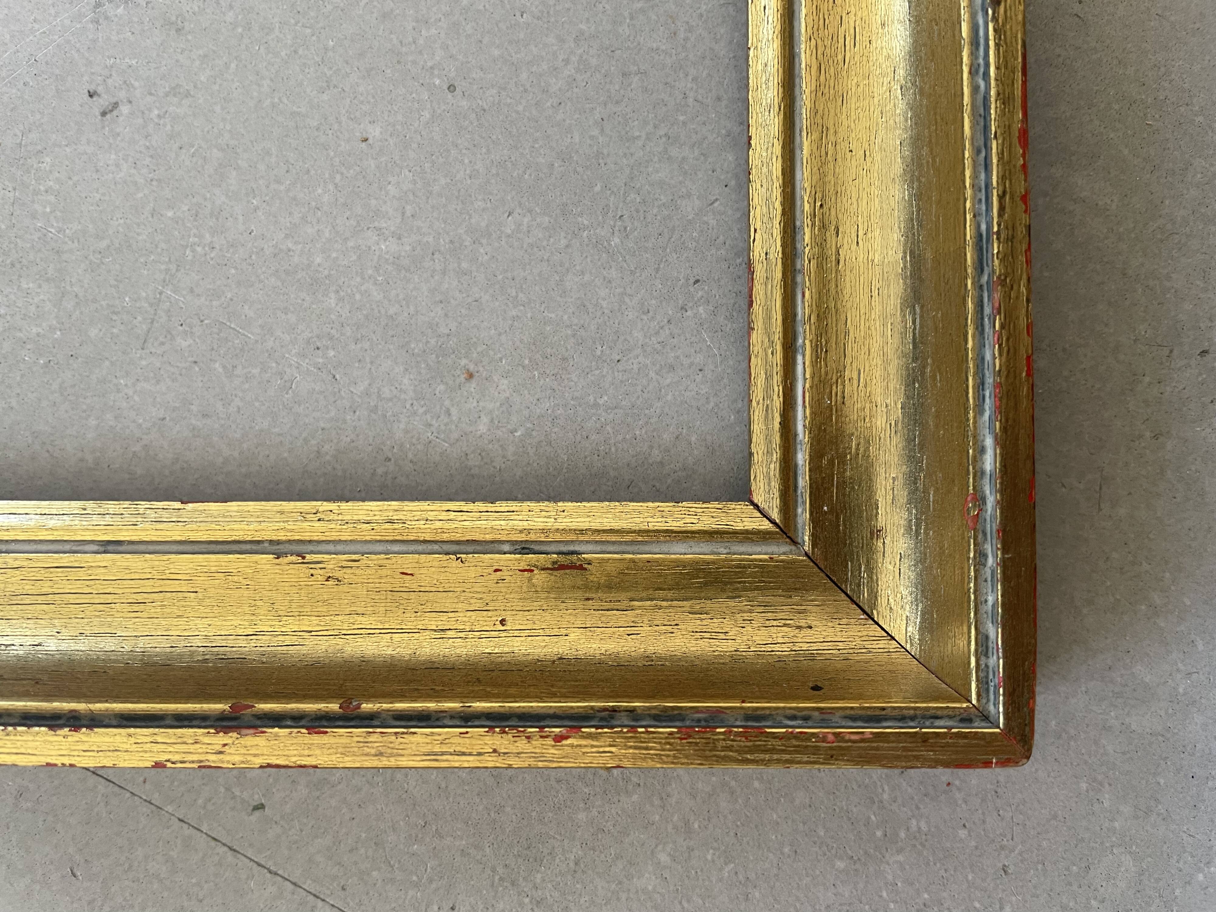 Golden frame 28x34cm