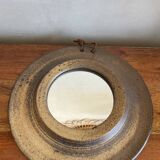 Sandstone mirror signed JP