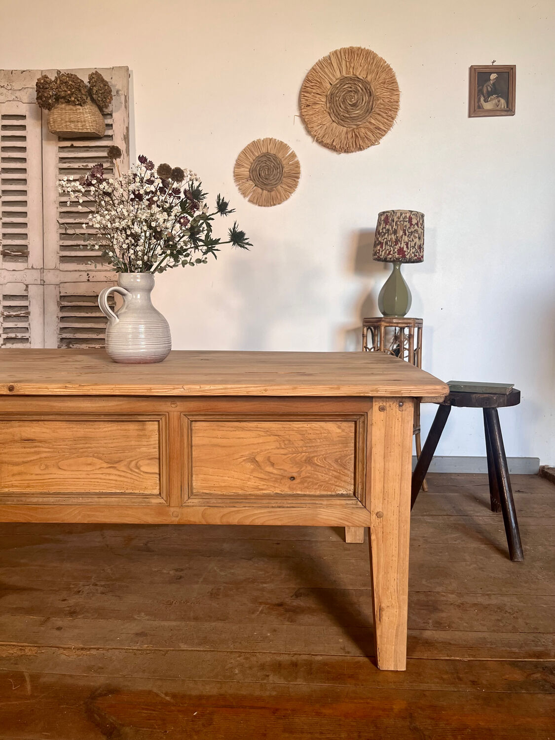 Antique coffee table