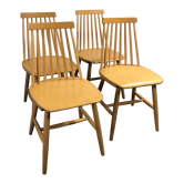 Set of 4 chairs 1960-70 model Tellus IKEA vintage
