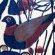 Mid-Century Modern Danish Porcelain Tenera Bowl with Bird Design by Kari Christensen for Aluminia Royal Copenhagen, 1960s