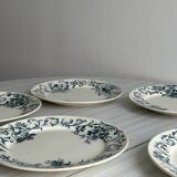 5 assiettes plates