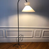 Floor lamp 1950-60 with review door and diabolo