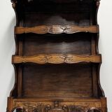 Shelf called "Estagnier Provençal" in Louis XV style walnut