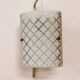 Mid-Century wall-mounted sconce in glass, 1960s