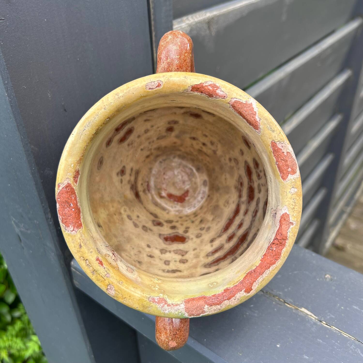 Antique terracotta jar