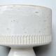 White ceramic bowl in modernist Scandinavian design, 60 planter.