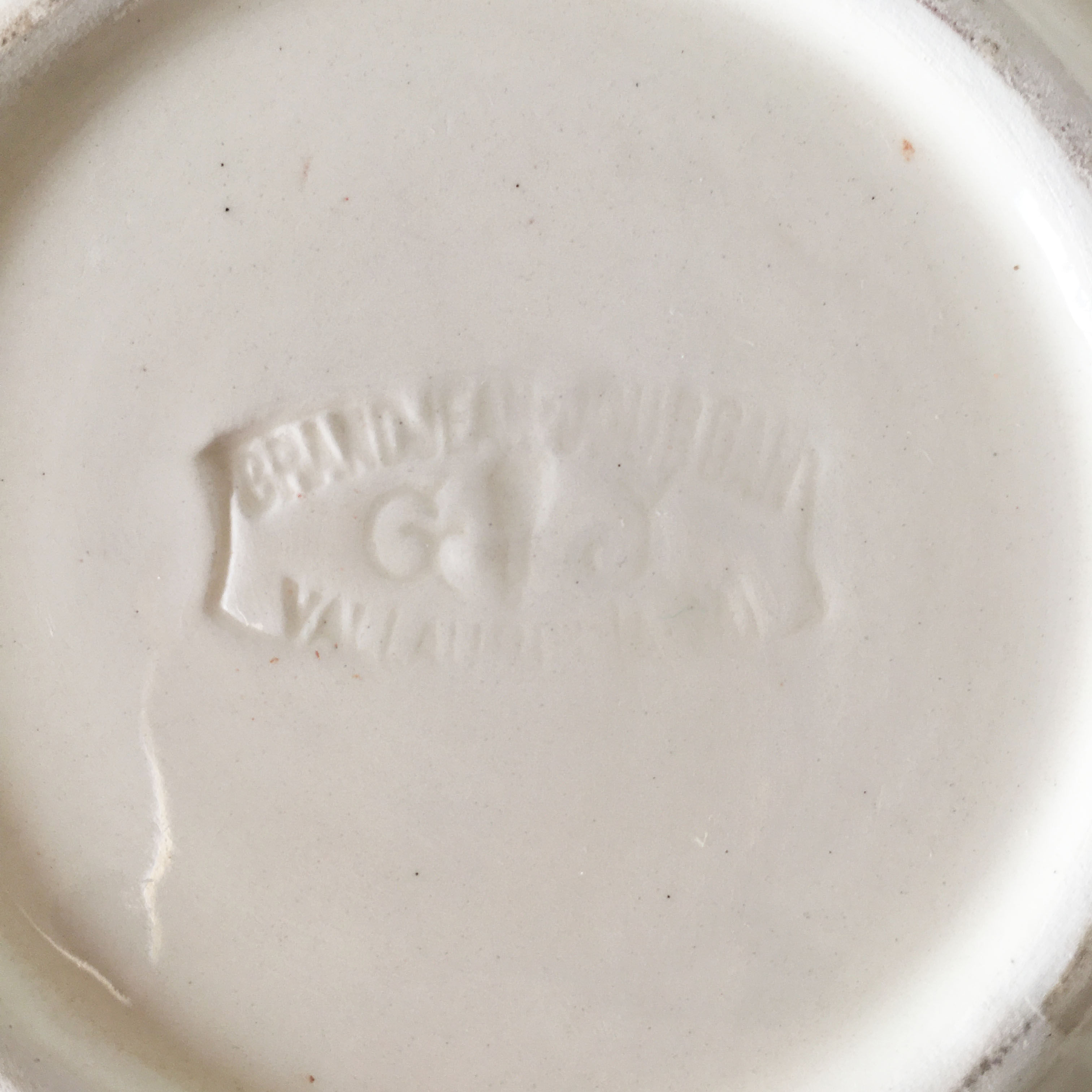 Grandjean Jourdan Vallauris ceramic cup