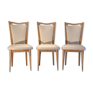 Lot de 3 chaises salle