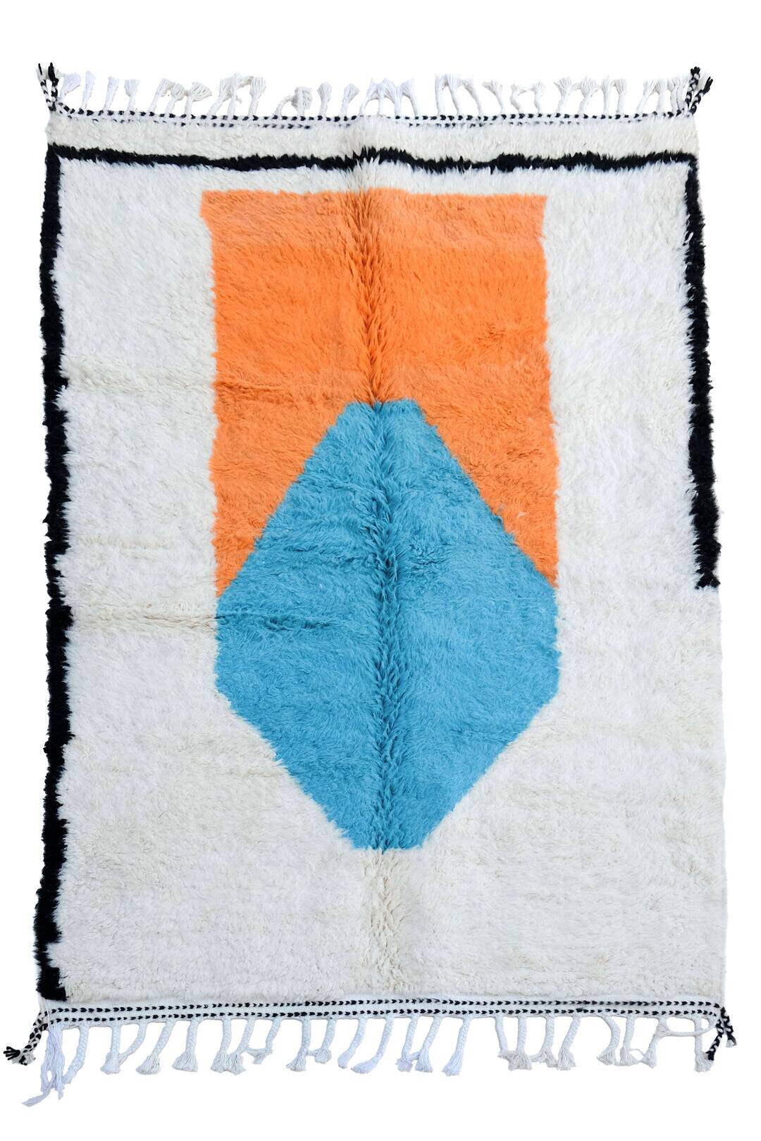 Tapis berbère tissé main en laine taille 200 x 300 cm