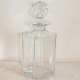 Cut crystal whisky decanter
