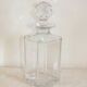 Cut crystal whisky decanter