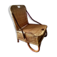 Chaise pliante en osier