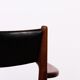 Chaise en palissandre par Kurt Østervig pour KP Møbler