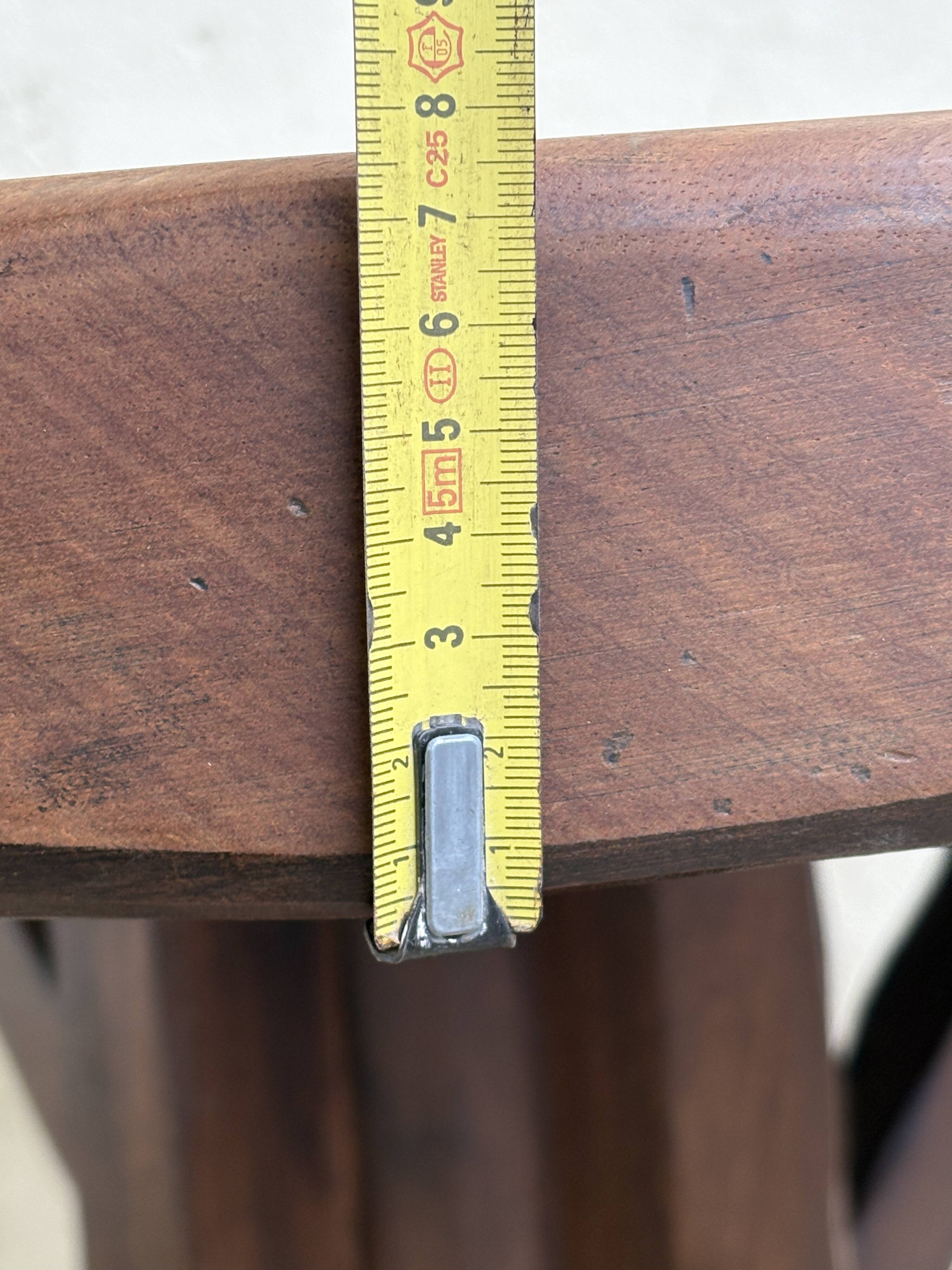 Solid wood round table