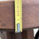 Solid wood round table