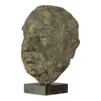 Bronze sculpture Helmut Kohl