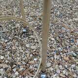 Old vintage rolling serving table