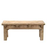 Takht - Carved wooden bench n°15