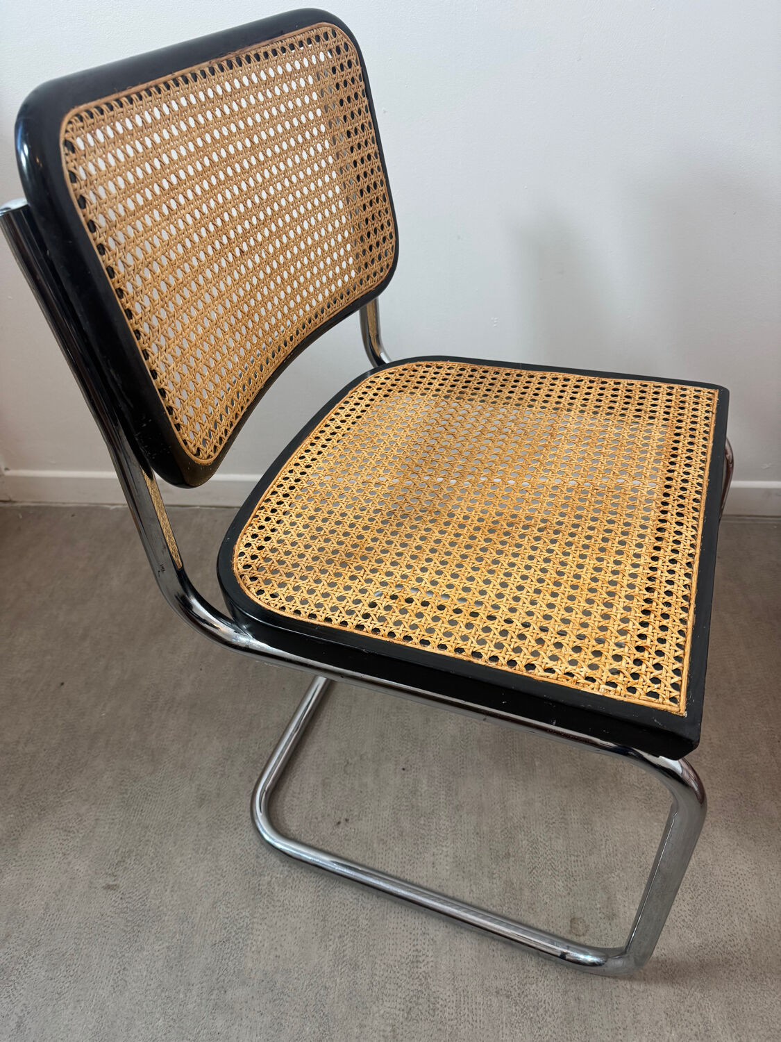 Marcel Breuer B32 chair made in Italy Cesca