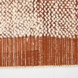 8x11 Terracotta & Beige Vintage Kilim Rug, 260x350Cm